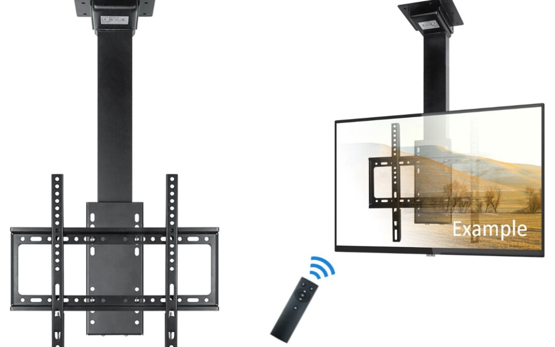 LINACT-CL-06-1300 Drop-Down Ceiling TV Lift (1300mm Stroke)