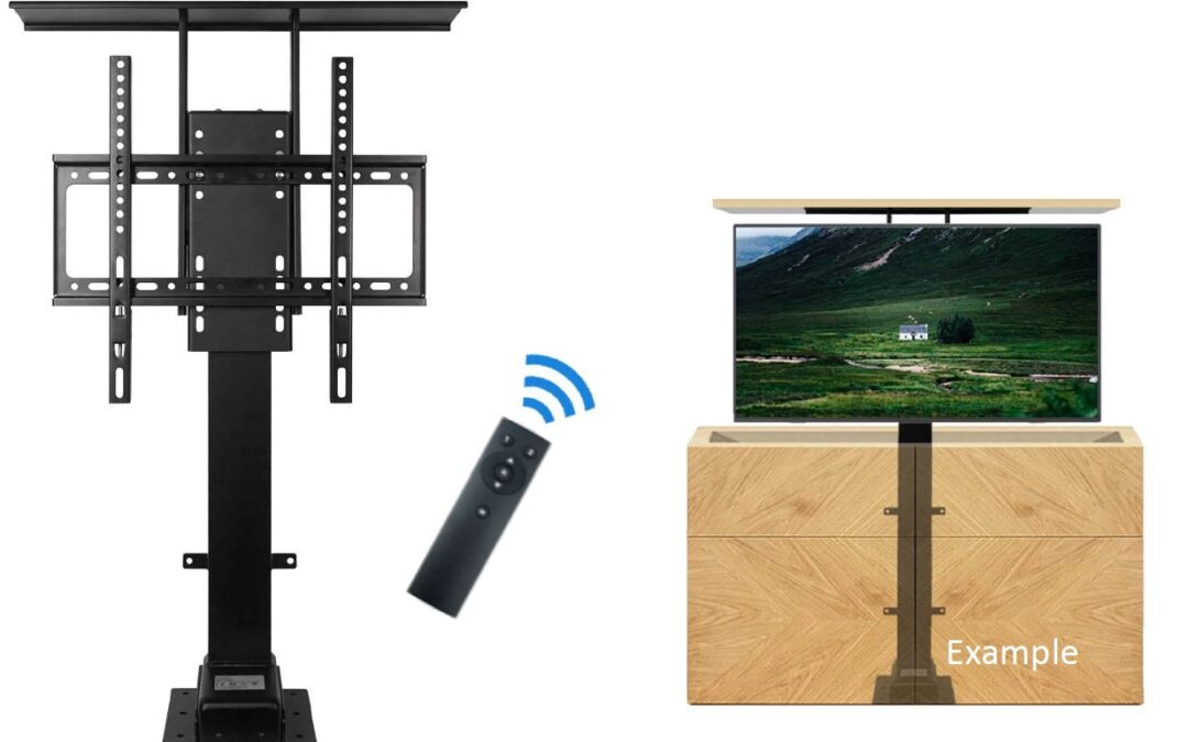 Motorised Pop-Up TV Lifts: Automating Hidden Cabinets for Large Screens (50″ to 80″)