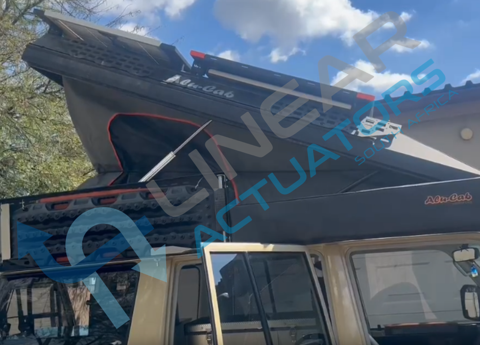 Automated Alu-Cab Roof Top Tent Lift | 12V Actuators SA